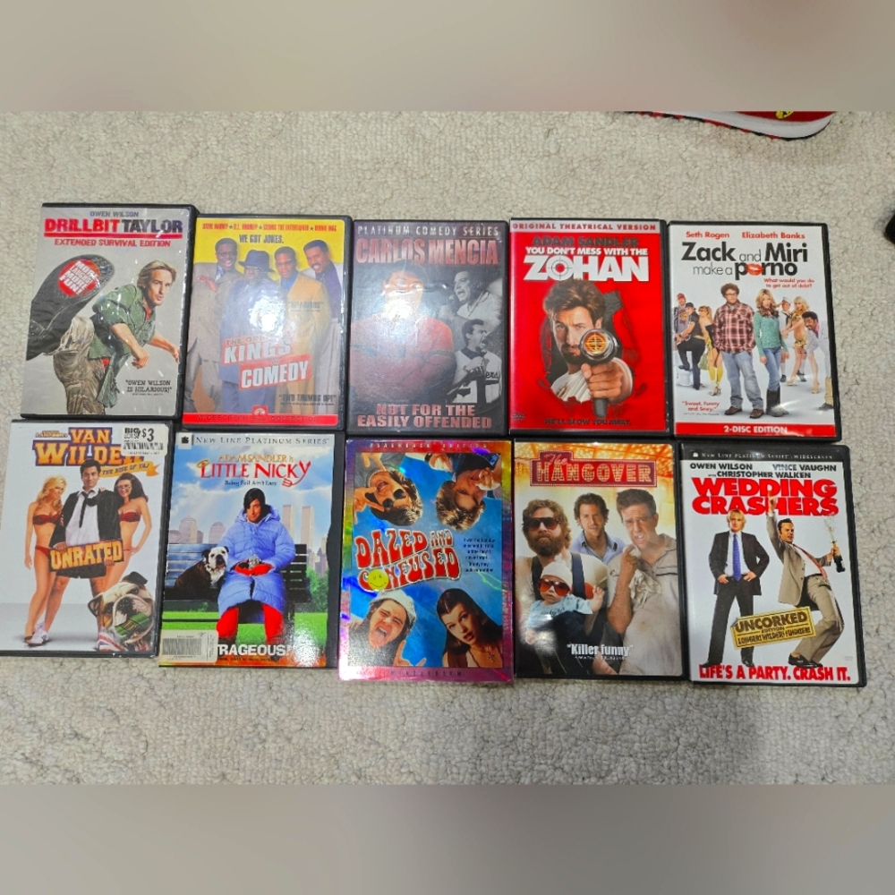 Comedy Lot Of Dvds